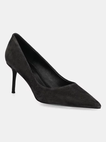 Pantofi cu toc Answear.lab din piele maro