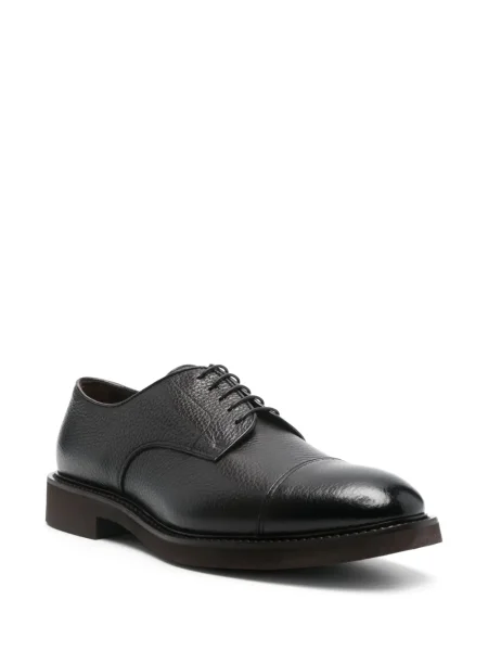 Pantofi derby Doucal's din piele maro
