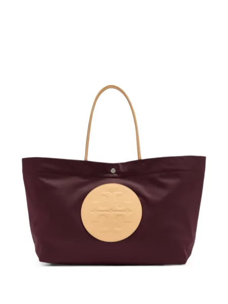 Reversibil geantă shopper Tory Burch roșu