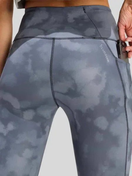 Legginsy adidas Climacool AOP czarne