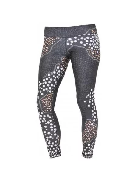 Legginsy treningowe Reebok D Stud Legging szare