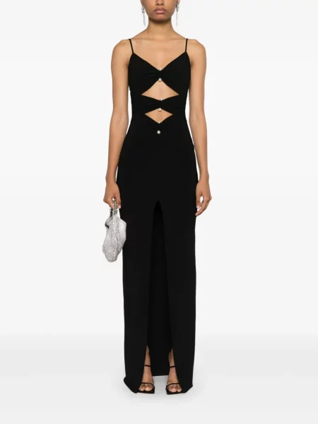 Rochie maxi Nissa de costum negru