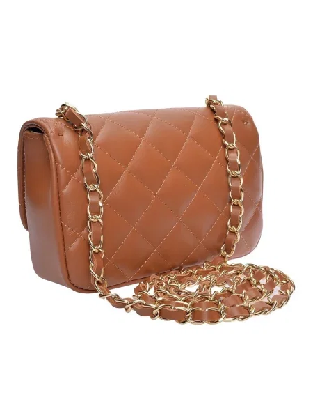 Crossbody kabelka Luisa Vannini hnedá