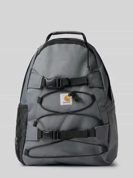 Plecak z naszywką z logo model KICKFLIP' Carhartt Wip szary