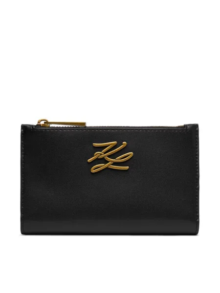 Karl Lagerfeld portfel czarny