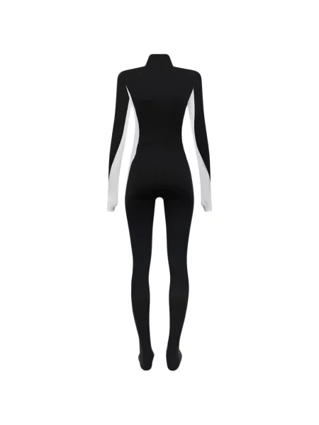 Salopetă Dsquared2 din jerseu negru