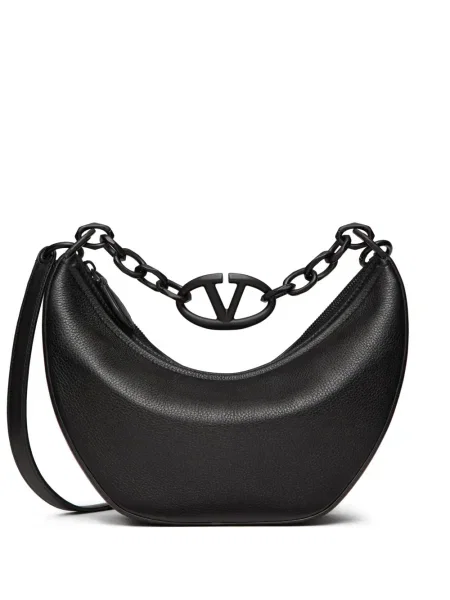 Geanta hobo Valentino Garavani negru