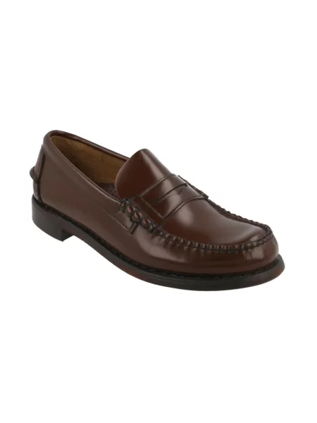 Półbuty Sebago skórzane brązowe