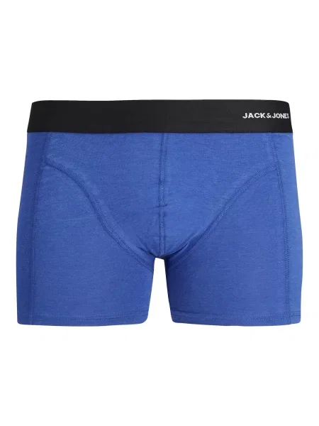 JACK & JONES Boxerky modrá / zelená / červená čierna