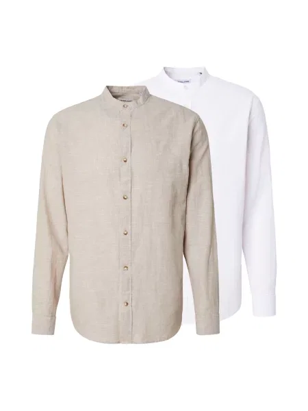 JACK & JONES Ing JJESUMMER szürke melír fehér