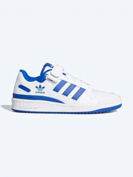 Sneakerși Adidas Originals din piele alb