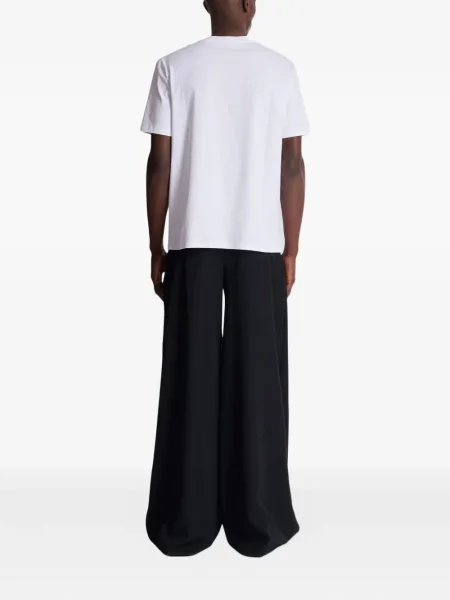 Tricou Balmain cu imagine alb