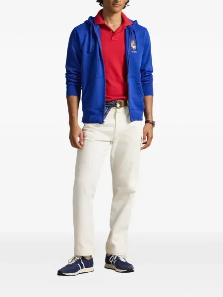 Cu centură tricou polo Polo Ralph Lauren cu dungi fără mâneci galben
