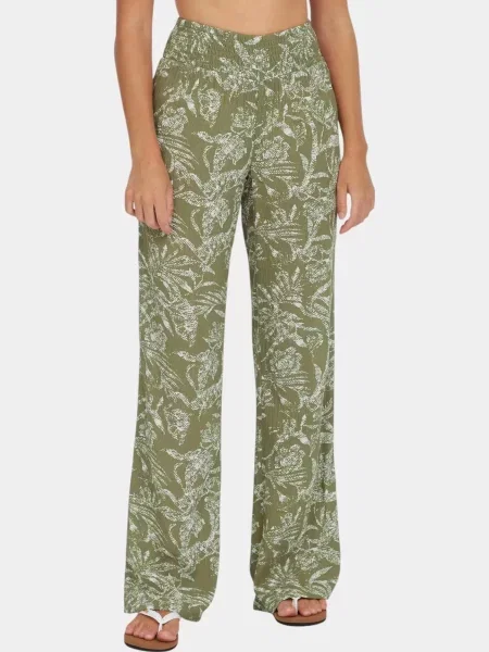 Spodnie O'Neill Johnny Smocked Waist białe