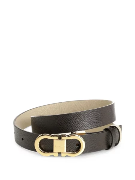 Cu centură reversibil curea Ferragamo maro
