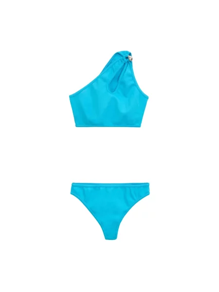 Bikini Bottega Veneta niebieskie
