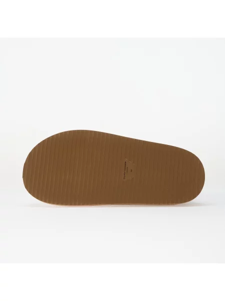 Szal Kurt Geiger London skórzana brązowa