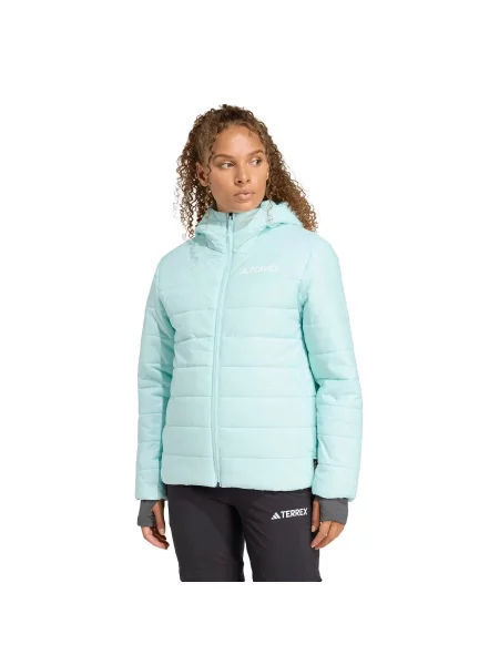 Kurtka z kapturem adidas Terrex Multi Essentials 2 niebieska