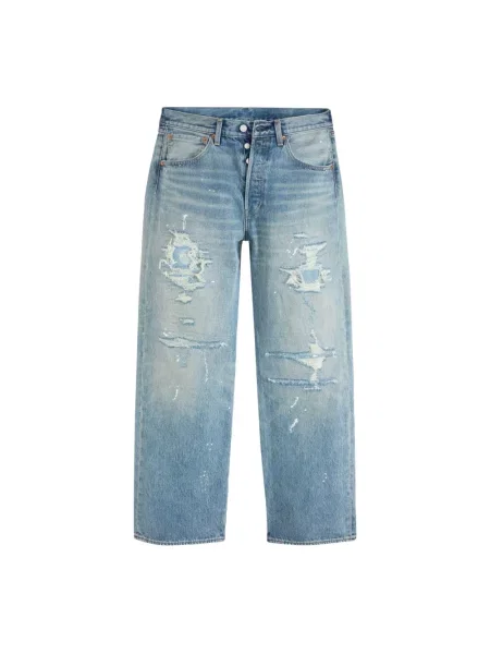 Szerokie jeansy Levi's 501 niebieskie