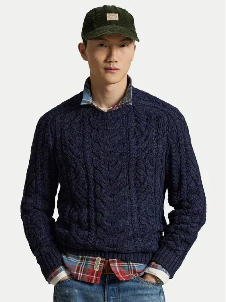 Polo Ralph Lauren Sweter granatowy