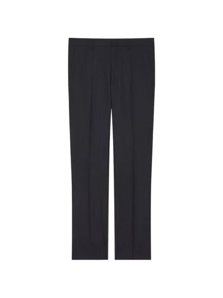 Pantaloni Givenchy cu dungi albastru