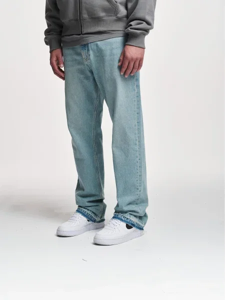 2Y Studios Jeans Arun Open Hem deschis albastru