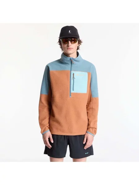 Kurtka Cotopaxi M's Abrazo Fleece Half-Zip Jacket Everglade and Whiskey S