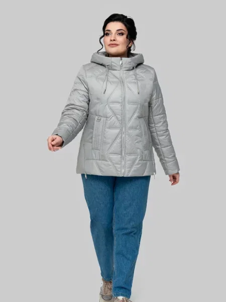 Демісезонна куртка All Posa сірий