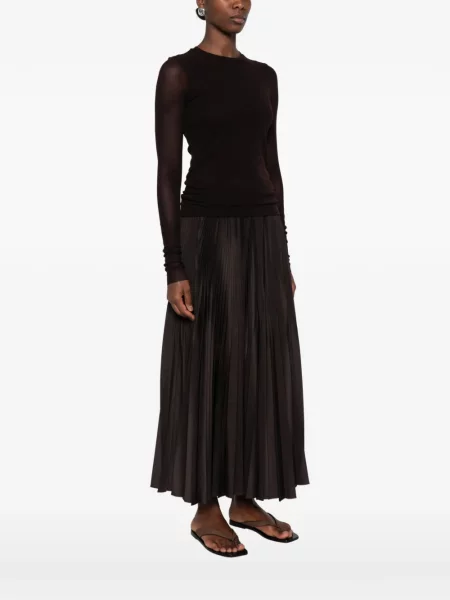 Lung tricou Meimeij maro
