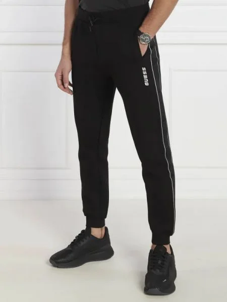 GUESS ACTIVE Pantaloni de trening negru