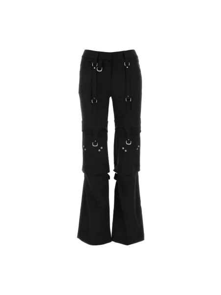 Spodnie cargo Off-white wełniane białe