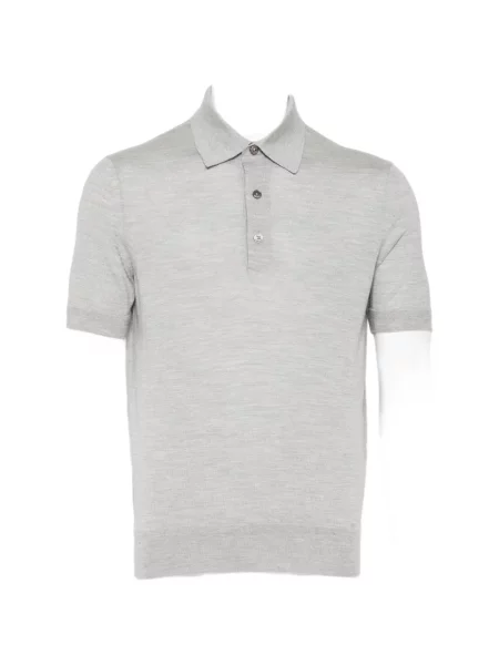 Tricou polo Tom Ford gri