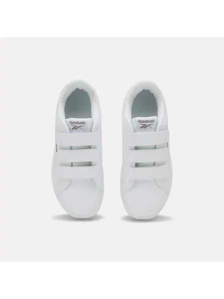 Reebok Court Clean Damskie Sneakersy dla Dzieci z Rzepamiunisex Size: 27 białe