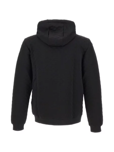Mikina s kapucňou Ea7 Emporio Armani čierna