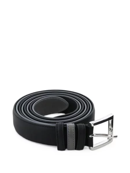 Cu centură curea Julie Kegels din piele negru