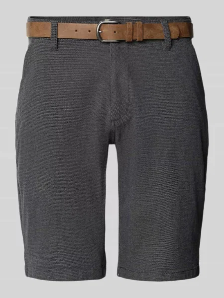 Bermudy o kroju regular fit z z tyłu model ‘NEBRASKA’ Redefined Rebel