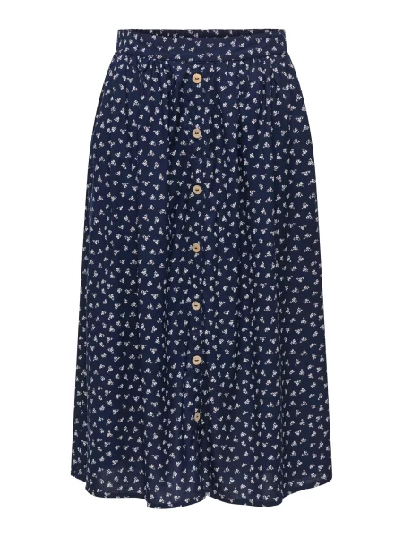 ONLY Fustă ONLMILANO noapte albastru