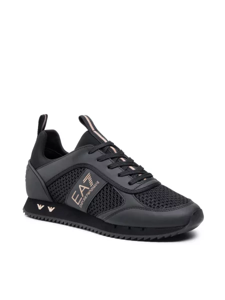 Laisvalaikio batai Emporio Armani Triple Black/Gold juoda