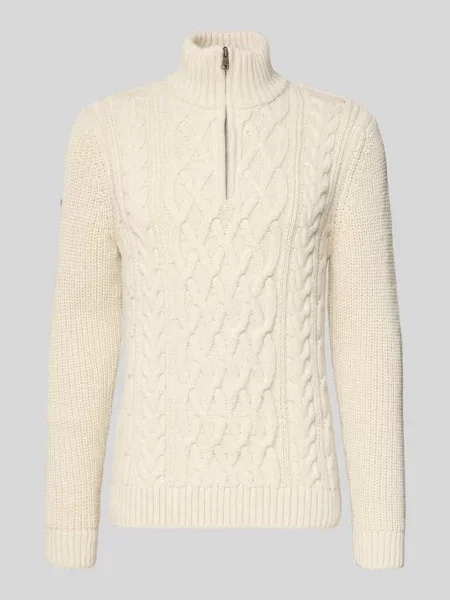 Sweter Superdry biały