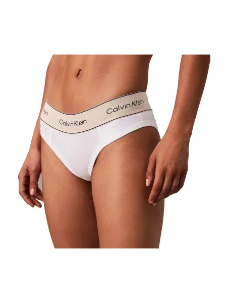 Nohavičky Calvin Klein Jeans biela