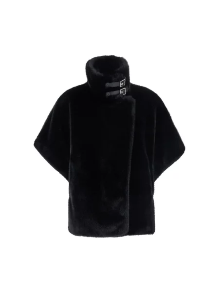 Kurtka Pinko elegancka ze skóry ekologicznej czarna