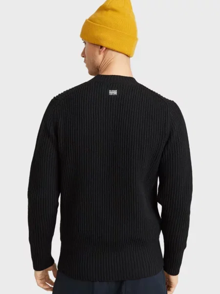 Шерстяной свитер G-star Raw черный