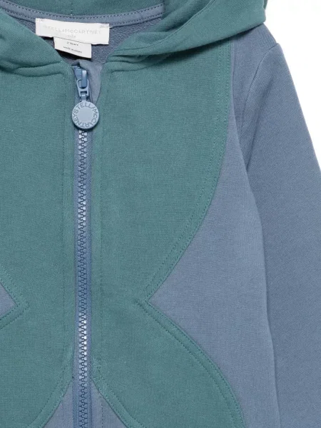 Bluza z kapturem dziecięca Stella Mccartney niebieska