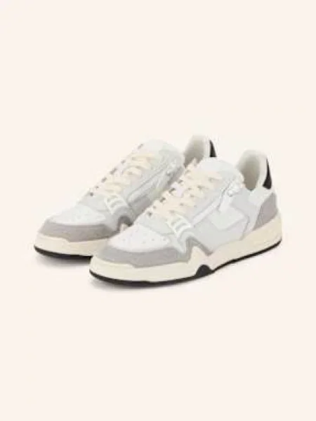 Giuseppe Zanotti Design Sneakersy Tomaia bílá/ světle šedá bílé