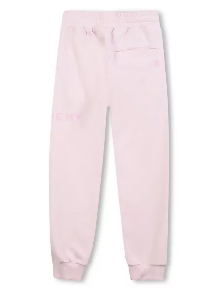 Spodnie dziecięce Givenchy różowe