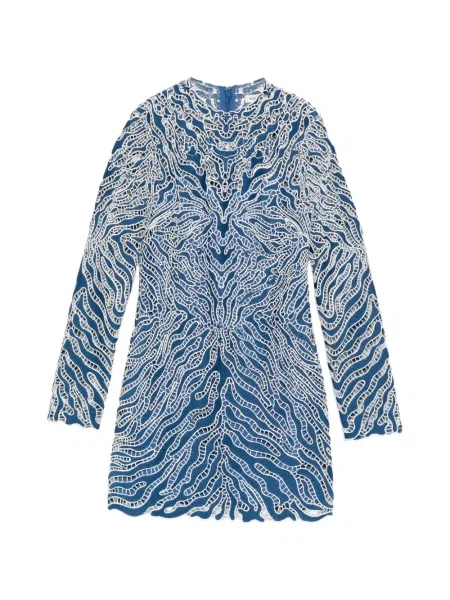 Rochie maxi Simkhai lungă de costum mini albastru