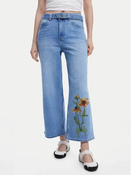 Desigual Дънки Ohio Straight Fit син