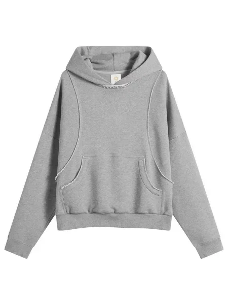 Bluza z kapturem Gander szara