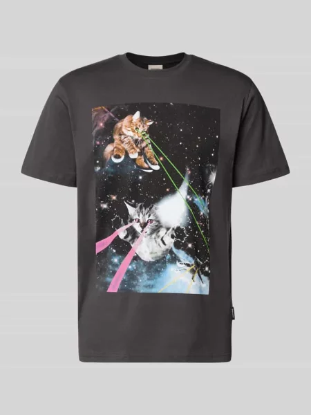 T-shirt z nadrukowanym motywem Dedicated