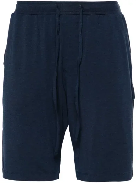 Žebrované pás bermudy Hanro jersey modré